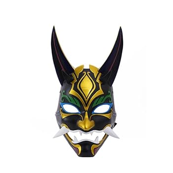 Amazon.co.jp: 【Sanjucos】 原神 魈(しょう) 樹脂製 護法夜叉
